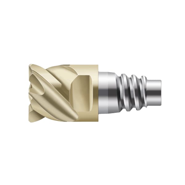 Protomax endmill with corner radius H4E38217-E20-20-2